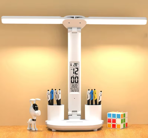 Copia de reloj 1 RELOJ LÁMPARA DE MESA LED