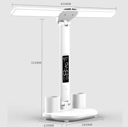 Copia de reloj 4 RELOJ LÁMPARA DE MESA LED